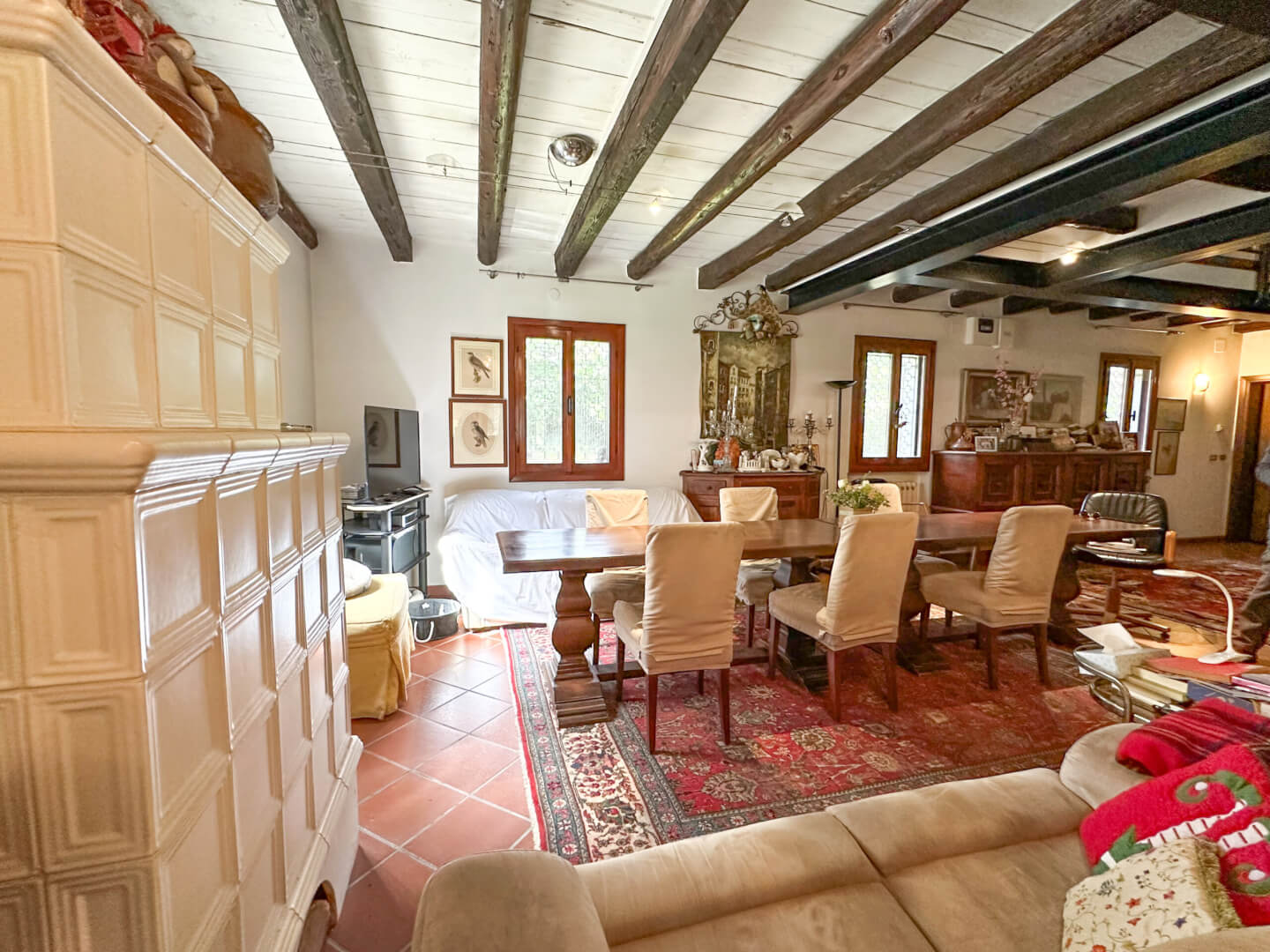 CA' IVELISE - Esszimmer im Erdgeschoss