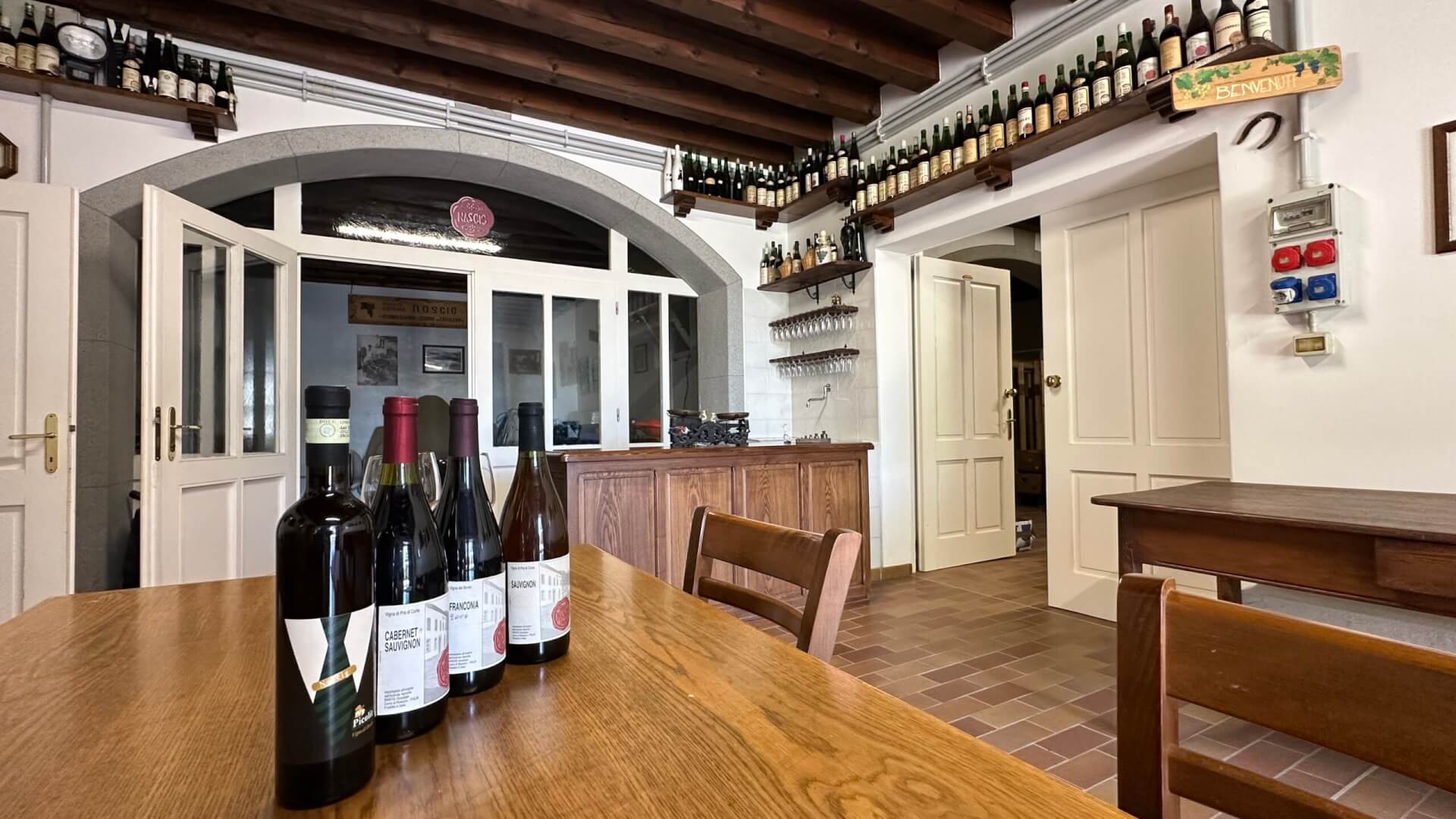 ex sala degustazione della azienda vitivinicola