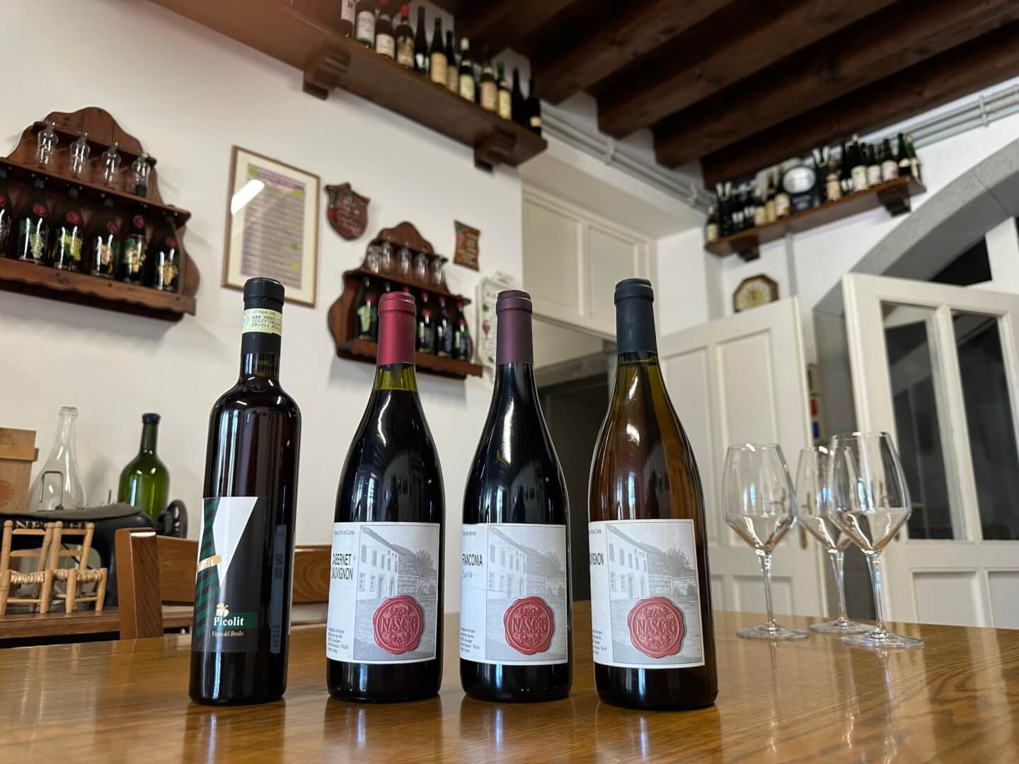 ex sala degustazione della azienda vitivinicola